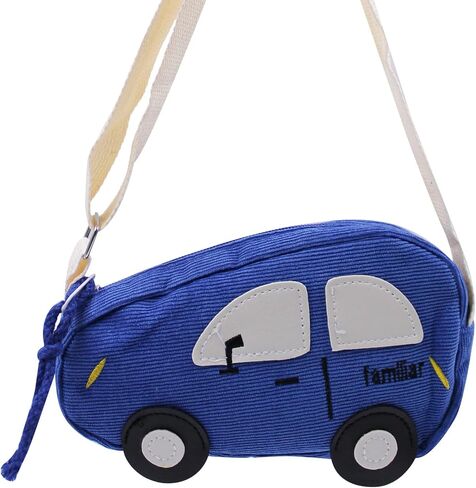 Suillty Kids Toddlers Cute Mini Car Shape Crossbody Bag Little Boys Girls Small Coin Purse Wallet Shoulder Handbags in Kuwait