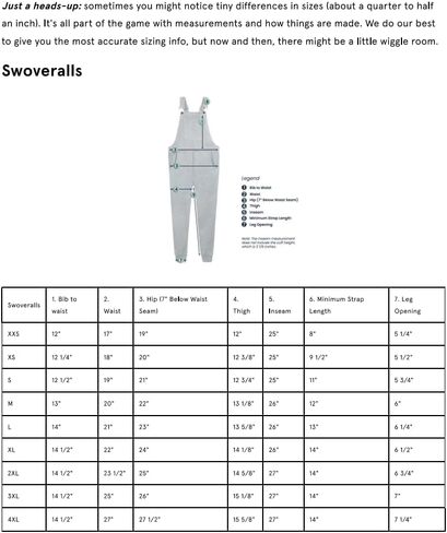 ملابس رياضية للجنسين من Swoveralls - مريلة مريحة بشكل عام مع أساور الركض، وأشرطة قابلة للتعديل، وسحاب، و6 جيوب in Kuwait