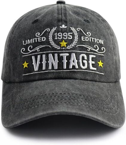 90th 80th 70th 60th 50th 40th 30th Birthday Gifts for Men Women, Vintage 1935 1945 1955 1965 1975 1985 1995 Hat in Kuwait