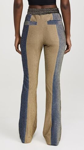 BruceGlen Women's Metallic Drawstring Track Pants in Saudi Arabia