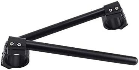 50mm Motorcycle Handlebars 7/8" Motorcycle Fork Clip ons Handlebars for Hon-da CB500 CB650 CB750 1969-1982 CBX CL77 MR250 SL350 CB450 CL450 CX500 GB500 GL500 CB550 Su-zuki TS-250 GN-400 GT-550 GS-10 in Saudi Arabia