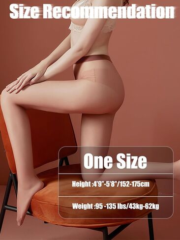 HTRUIYA Women Seamless Pantyhose Matte Sheer Tights High Elastic Control Top Stockings Transparent Nylons Pantyhose in Kuwait