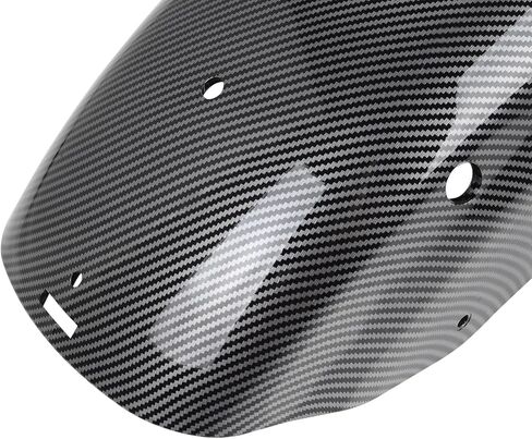 واقي الطين للحاجز الخلفي للدراجة النارية مناسب لـ Harley Sportster 883 XL883 1200 XL1200 2004-2023 نمط ألياف الكربون ABS in Kuwait