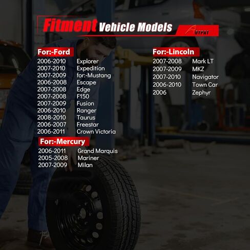 TPMS Sensor Pre-Programmed 2005-2011 fits for:-Ford Explorer Expedition for:-Mustang Escape Edge F150, for:-Lincoln Navigator Town Car, for:-Mercury Grand Marquis Mariner OE# 6F2Z-1A189-A in Saudi Arabia