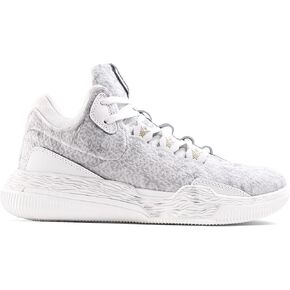Mens Sniper Basketball Shoes - Flexible Full Grain Leather and Air Mesh Low Top Basketball Shoes for Men
