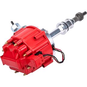 موزع HEI متوافق مع كتلة صغيرة Ford SBF 351W 5.8L، Windsor 351 5.8L 8 أسطوانات، تركيب بسلك واحد، ملف 65 كيلو لـ 7500 دورة في الدقيقة