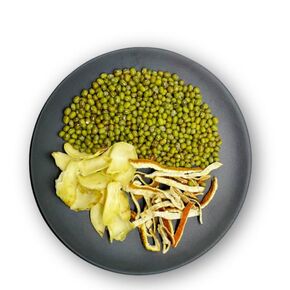شوربة كانتونيز 140 جرام 4.9 أونصة - قشر البرتقال وفاصوليا المونج والزنبق الحلو - (عبوة من 1) - عدد 2 أكياس شوربة وجبات شوربة