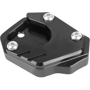 CHIFUN Kickstand Enlarger Pad Side Stand Extension Plate Replacement for Honda CBR500R CB500F CB500X CB650R CBR650R CB125R CB300R CB400X 2013-2022(Black)