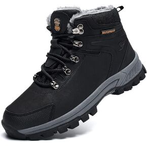 Artlea Winter Snow Boots For Women Mens Hiking Mid Calf Waterproof Outdoor Boots