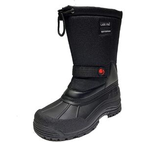 Men's Winter Snow Boots Shoes Waterproof Insulated Lace UP (D,M)