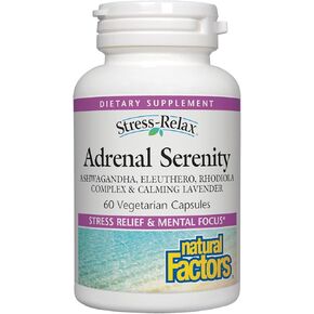 Natural Factors STRESS-RELAX® Adrenal Serenity, 60 Capsules