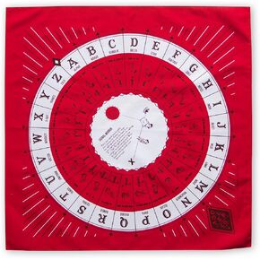 Cypher Red Bandana - 100% Cotton, Made in USA - Bandanas For Men, Women, Kids - Used for Head Bands, Mens Hankerchiefs, Cotton Blend Festival Accessories - Red and White bandana - 22" x 22"
