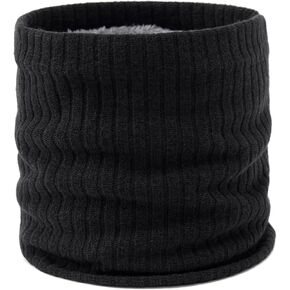 Winter Neck Warmer Gaiter for Men Women,Cold Weather Knit Warm Fleece Ski Tube Circle Face Scarves Windproof Thick Gift