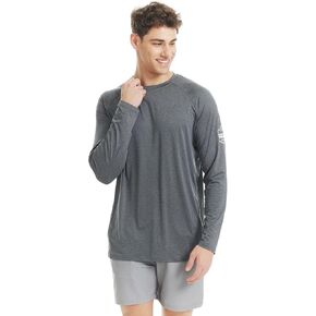 maamgic Rash Guard for Men Long Sleeve T Shirt Mens Swim Shirt UPF 50+ Quick Dry Surfing Tee