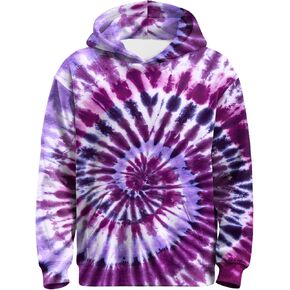 Hoodies for Boys Girls Kids, Novelty 3D Print Hooded Long Sleeve Hoody Sweatshirt with Pocket for Teens