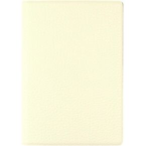 FENICE Classic Passport Cover Holder Wallet Case for Travel Essential RFID Blocking Vegan Leather Waterproof (WHITE)