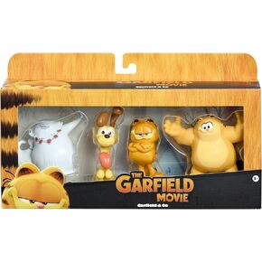 Goliath Animagic Garfield Figurine 4-Pack Garfield, Odie, Vic & Jinx
