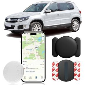 Tracker Device for Vehicles,Mini Hidden Car Tracker with Magnetic Case,Real Time GPS Tracker,GPS Tracker for Vehicles No Monthly Fee,Air Tracker Tag with Apple Find My(iOS Only) for Vehicles,Etc