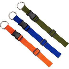 ZANQANO 3PCS Add a Bag Luggage Straps Jacket Gripper Heavy Duty Baggage Suitcase Belts Travel Accessories Adjustable, Black