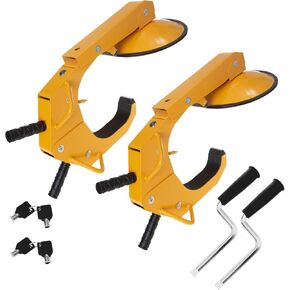 Trailer Wheel Lock 2 Pack Car Boot Anti-Theft Trailers Wheel Clamp Lock for Trailer,Cars, Trucks, SUVs, Campers Wheel Lock