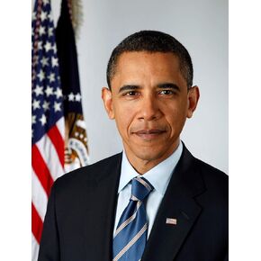 Frame a Patent Official Portrait of President Barack Obama Photograph - Historical Artwork from 2009 - (4" x 6") - Gloss