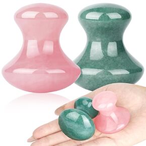 ideayard Gua Sha Tool Jade Gua Sha Massage Tool for Face & Body Natural Jade Stone for Traditional Acupuncture Therapys