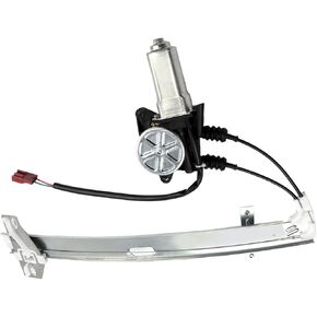 cciyu Rear Left Driver Side Power Window Regulator Replacement fit for 90 91 92 93 for Honda for Accord741-711 Window Regulator whit Motor