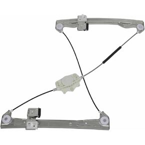 cciyu Power Window Regulator Replacement fit for 2006-2012 for Ford for Fusion 2007-2012 for Lincoln MKZ with and o Motor Assembly Front Left Side
