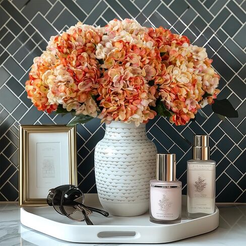 10 قطع الكوبية وهمية كامل الزهور الاصطناعية باقة الكوبية فو زهرة المركزية للطاولات المنزل الزفاف باقة الزفاف مكتب حزب DIY الزهور ديكور in Kuwait