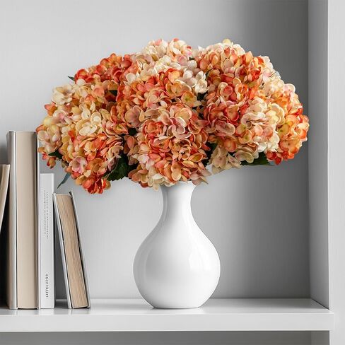 10 قطع الكوبية وهمية كامل الزهور الاصطناعية باقة الكوبية فو زهرة المركزية للطاولات المنزل الزفاف باقة الزفاف مكتب حزب DIY الزهور ديكور in Kuwait