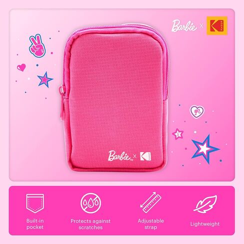 KODAK Barbie x Step Slim Wireless Instant Portable Photo Mobile Printer – Full Color Prints in Zink 2x3" Sticky-Backed Photos from iOS & Android Devices via Bluetooth in The App – Iconic Style in Saudi Arabia