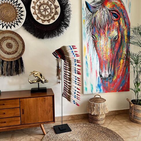 Native Americans Medium Size Headdress Goose Feather in Saudi Arabia