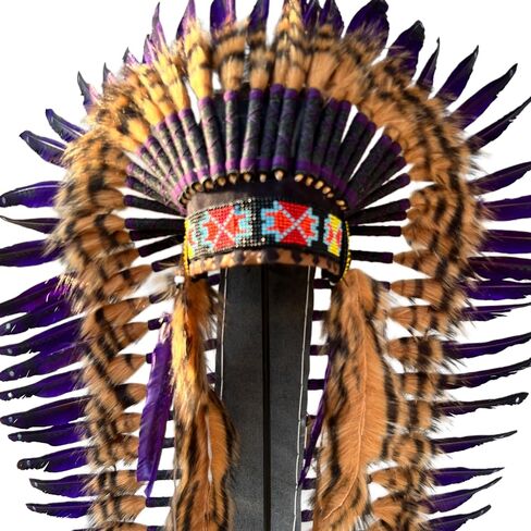 Native Americans Medium Size Headdress Goose Feather in Saudi Arabia