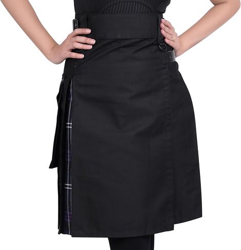Hybrid Utility Kilts for Women Scottish Traditional Highland Costume Kilts in Kuwait