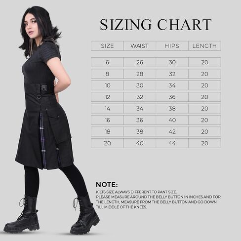 Hybrid Utility Kilts for Women Scottish Traditional Highland Costume Kilts in Kuwait