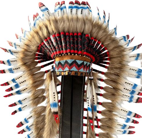 Native Americans Medium Size Headdress Goose Feather in Saudi Arabia
