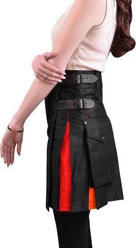 Hybrid Utility Kilts for Women Scottish Traditional Highland Costume Kilts in Kuwait