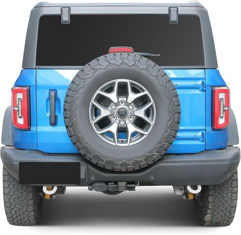 أغطية حلقة على شكل حرف D من Linskip مناسبة لملحقات Ford Bronco 2021-2024 2025، واقيات أكمام مطاطية لملحقات Bronco Raptor (أحمر) in Saudi Arabia
