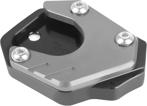 CHIFUN Kickstand Enlarger Pad Side Stand Extension Plate Replacement for Honda CBR500R CB500F CB500X CB650R CBR650R CB125R CB300R CB400X 2013-2022(Black) in Saudi Arabia