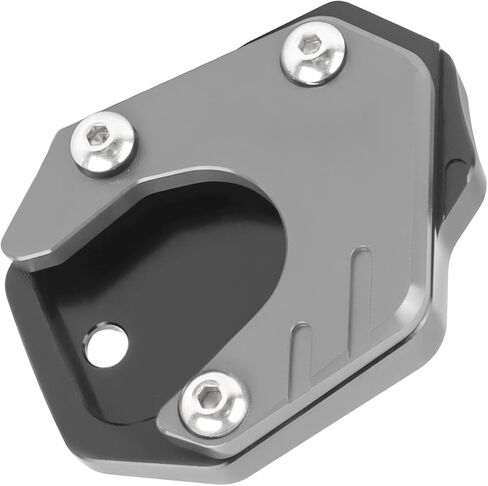 CHIFUN Kickstand Enlarger Pad Side Stand Extension Plate Replacement for Honda CBR500R CB500F CB500X CB650R CBR650R CB125R CB300R CB400X 2013-2022(Black) in Saudi Arabia