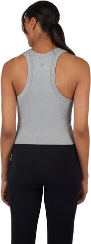 90 Degree By Reflex Womens Seamless Tank Ribbed Fitted Racerback Hip-Length Top 3 Pack in Kuwait