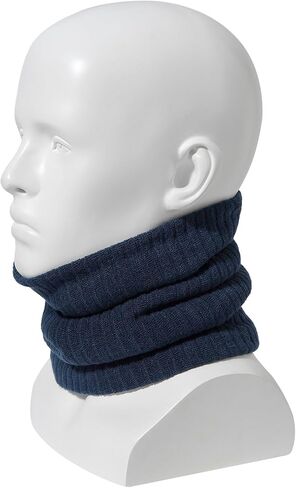 Winter Neck Warmer Gaiter for Men Women,Cold Weather Knit Warm Fleece Ski Tube Circle Face Scarves Windproof Thick Gift in Saudi Arabia