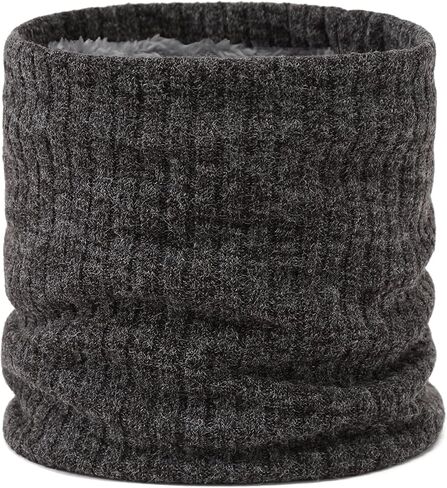 Winter Neck Warmer Gaiter for Men Women,Cold Weather Knit Warm Fleece Ski Tube Circle Face Scarves Windproof Thick Gift in Saudi Arabia
