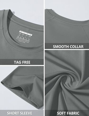 TACVASEN Men's Rashguard Shirts Short Sleeve UPF 50+ Sun Protection SPF T-Shirt Quick Dry Fishing Swim Athletic Tops in Saudi Arabia