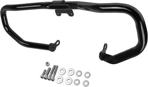 CHIFUN Engine Guard Bumper Protector Highway Crash Bars Compatible with Harley 2014-2024 Touring Road King Street Electra Glide Gloss Black Motorcycle Frame Protection Bars in Kuwait