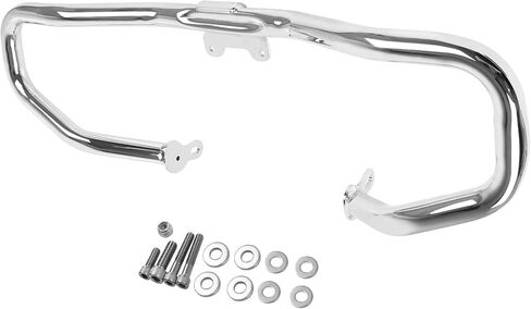 CHIFUN Engine Guard Bumper Protector Highway Crash Bars Compatible with Harley 2014-2024 Touring Road King Street Electra Glide Gloss Black Motorcycle Frame Protection Bars in Kuwait