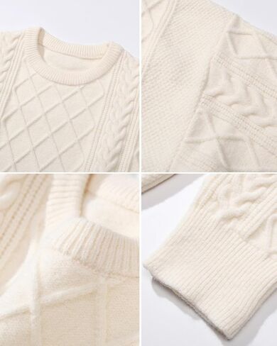 Men's Graphic Oversized Sweater Unisex Knit Aesthetic Sweaters Streetwear Casual Tunic Pullover Jumper in Kuwait