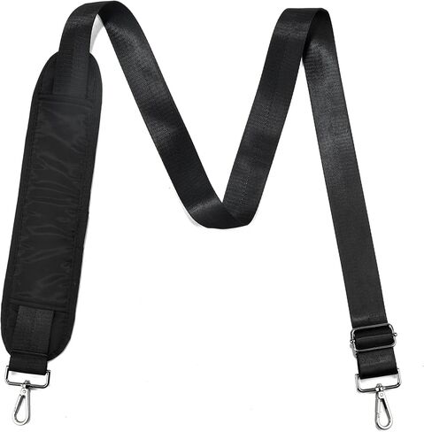 حزام محفظة عريض من KURGOOL، حزام كتف (صلب)، حقيبة يد قماشية بحزام بديل قابل للتعديل (عرض 1.5 سم) in Kuwait