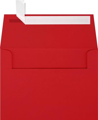 LUXPaper A6 Invitation Envelopes | Peel & Press | 4 3/4" x 6 1/2" | Garnet Red | 80lb. Text | 50 Qty in Saudi Arabia