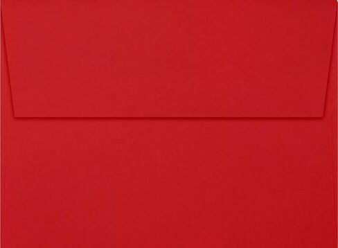 LUXPaper A6 Invitation Envelopes | Peel & Press | 4 3/4" x 6 1/2" | Garnet Red | 80lb. Text | 50 Qty in Saudi Arabia